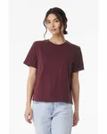 Maglietta da Donna da 170 g, Peso Elevato Marrone