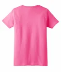 Gildan Damen T-Shirt aus Ultra-Baumwolle Sicherheitsrosa
