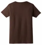 Gildan Damen T-Shirt aus Ultra-Baumwolle Zartbitterschokolade