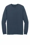 Gildan Softstyle CVC Long Sleeve Tee 64440CVC Navy Mist