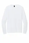 Gildan Softstyle CVC Long Sleeve Tee 64440CVC WHITE