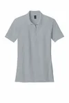 Ladies' Softstyle Double Pique Polo Ring Spun Sport Grey