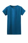 Gildan - T-shirt ajusté Softstyle pour dames Saphir ancien