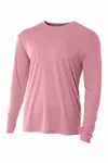 A4 Cooling Performance Long Sleeve Tee A4N3165 Pink