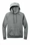 Allmade Unisex Organic CVC Fleece Pullover Hoodie AL5000 Aluminum Grey Heather