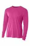 A4 Cooling Performance Long Sleeve Tee A4N3165 Fuchsia
