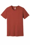 BELLA+CANVAS Unisex Jersey Tee mit kurzen Ärmeln. BC3001 Rost