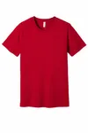 BELLA+CANVAS Unisex Jersey Tee mit kurzen Ärmeln. BC3001 ROT