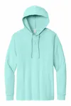 Allmade T-shirt unisexe à capuche en coton biologique avec teinture minérale AL6305 Bleu d'eau salée