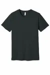 BELLA+CANVAS Unisex Jersey Tee mit kurzen Ärmeln. BC3001 Dunkelgrau