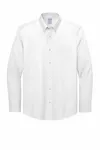 Brooks Brothers Camicia Pinpoint Stretch Senza Rughe BB18000 BIANCO