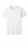 BELLA+CANVAS Unisex Jersey Tee mit kurzen Ärmeln. BC3001 WEISS