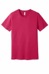 BELLA+CANVAS Unisex Jersey Tee mit kurzen Ärmeln. BC3001 Fuchsie