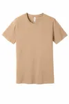 BELLA+CANVAS Unisex Jersey Tee mit kurzen Ärmeln. BC3001 Sanddüne