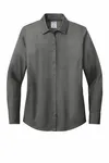 Brooks Brothers Chemise stretch infroissable pour femme BB18001 Noir profond