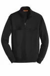 CornerStone 1/2-Zip Job Shirt. CS626 NERO
