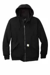 Carhartt Midweight Thermal-Lined Full-Zip Sweatshirt CT104078 BLACK