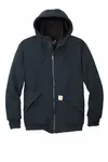 Carhartt Midweight Thermal-Lined Full-Zip Sweatshirt CT104078 New Navy