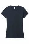 District Women's Perfect Tri Tee. DM130L New Navy
