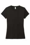 District Women's Perfect Tri Tee. DM130L BLACK