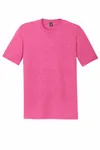 District Perfect Tri DTG TeeDM130DTG Fuchsia Frost