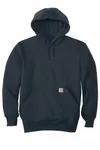 Carhartt Rain Defender Paxton Heavyweight Hooded Sweatshirt. CT100615 New Navy
