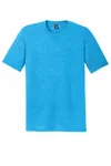 District Perfect Tri Tee. DM130 Türkis Frost