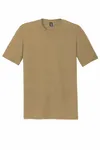 District Perfect Tri Tee. DM130 Coyote Brown Heather