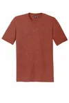 District Perfect Tri Tee. DM130 Heathered Russet