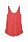 Débardeur décontracté Perfect Tri de District pour femme DT151 Rouge givré