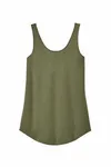 Débardeur décontracté Perfect Tri de District pour femme DT151 Vert militaire givré