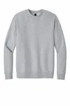 District V.I.T. Fleece Crew DT6104 Light Heather Grey