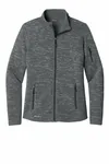 Eddie Bauer Damen Pullover Fleece Full-Zip. EB251 Dunkelgrau Heidekraut