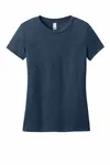District T-shirt CVC de poids parfait pour femmes DT188 Marine chiné