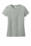 District T-shirt CVC de poids parfait pour femmes DT188 Gris clair chiné