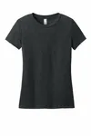 District T-shirt CVC de poids parfait pour femmes DT188 Noir de jais chiné