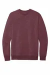 District V.I.T. Fleece Crew DT6104 Heathered Cardinal