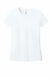 District T-shirt CVC de poids parfait pour femmes DT188 BLANC BRILLANT