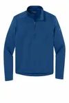 Eddie Bauer Glattes Mittelschicht-Fleece 1/2-Zip EB2360 Kobaltblau