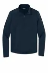 Eddie Bauer Glattes Mittelschicht-Fleece 1/2-Zip EB2360 Flussblau Marine
