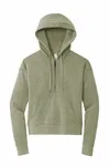 District Women's Perfect Tri Fleece 1/2-Zip Pullover DT1311 Military Green Frost