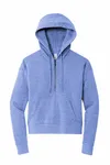 District Women's Perfect Tri Fleece 1/2-Zip Pullover DT1311 Royal Frost