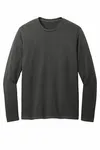 District Wash Langarm-T-Shirt DT2103 SCHWARZ