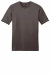 District Very Important Tee . DT6000 Heathered Brown