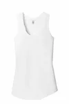 District Women's Perfect Tri Racerback Tank. DM138L WEISS