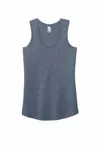 District Women's Perfect Tri Racerback Tank. DM138L Marinefrost