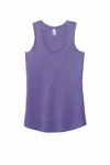 District Women's Perfect Tri Racerback Tank. DM138L Violetter Frost