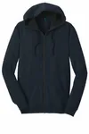 District The Concert Fleece Full-Zip Hoodie. DT800 New Navy