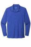 Port Authority Dry Zone UV Micro-Mesh Long Sleeve Polo K110LS TRUE ROYAL