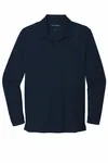 Port Authority Dry Zone UV Micro-Mesh Long Sleeve Polo K110LS River Blue Navy